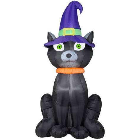 Namaste Kitty Witch Inflatables: A Feline Twist on Halloween Decor